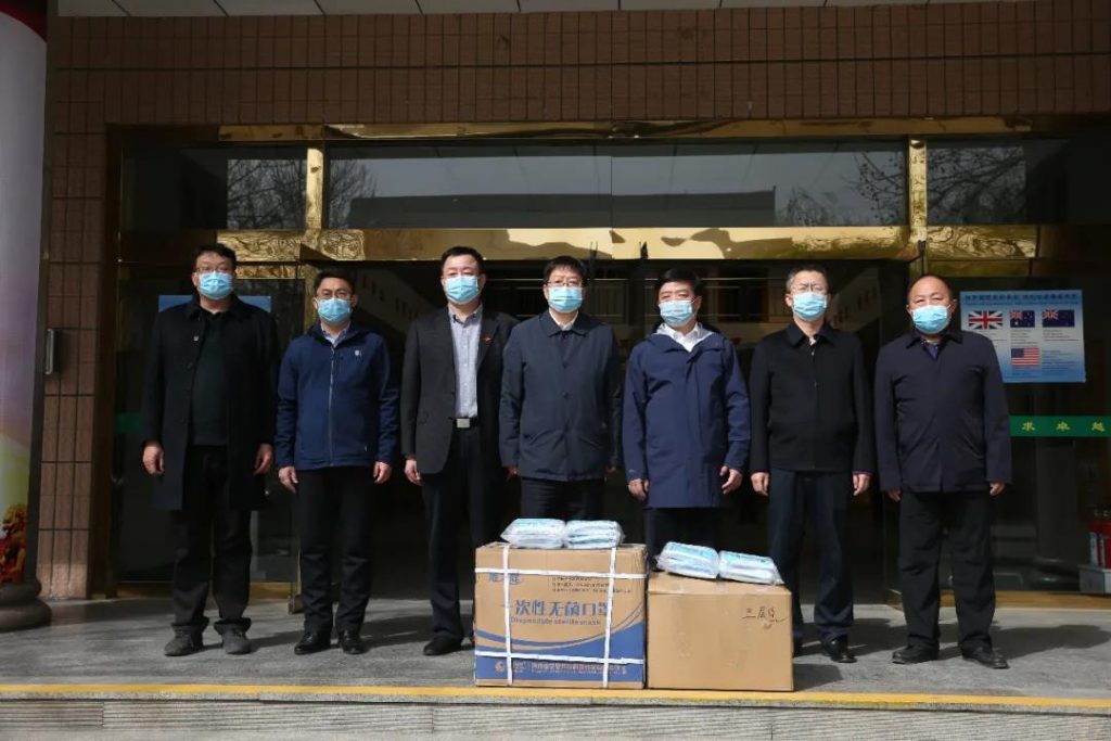 中国工商银行衡水分行为衡水中学捐赠防疫物资 陪游神仙道
